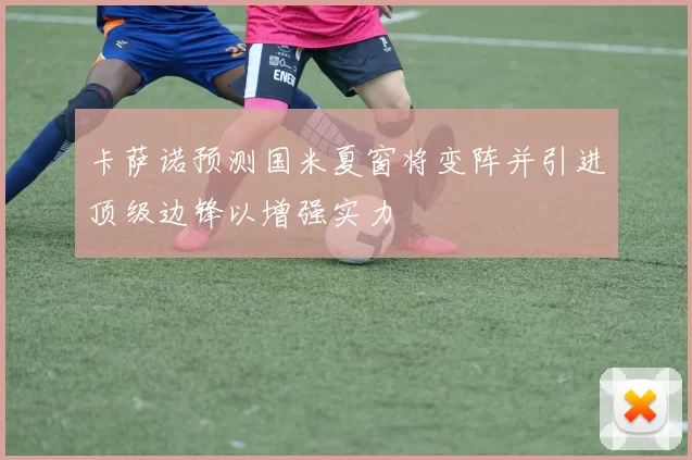 卡萨诺预测国米夏窗将变阵并引进顶级边锋以增强实力
